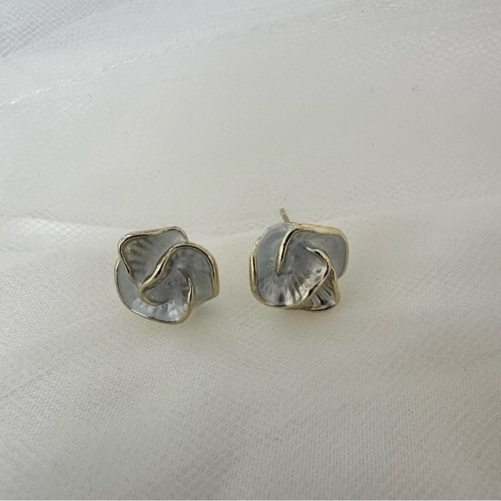 Camellia Flower Earrings